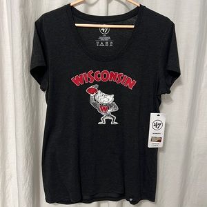 NWT Wisconsin Badger Short Sleeve